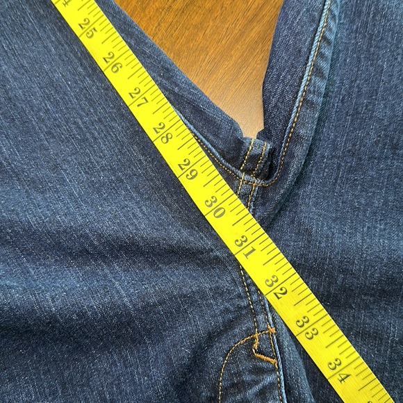 Old Navy Women’s Sweetheart Skinny Blue Jeans High Rise Denim Dark Wash Size 6 - Picture 8 of 8